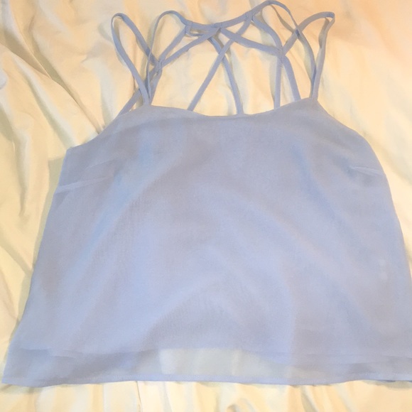 Baby blue blouse - Picture 2 of 4